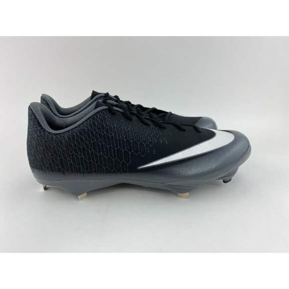Nike Lunar Vapor Ultrafly Elite 2 Men's Size 14 Baseball Cleats Metal Black - Picture 5 of 10